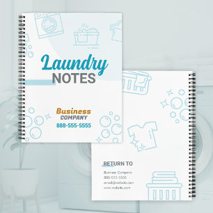 wasserijservice wasserette notitieboek