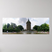 Wassertraum Mannheim, Duitsland Poster (Voorkant)