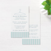 Wasservice mint swing hang label visitekaartje (Bureau)