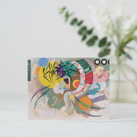 WASSIEEL KANDINSKY - Dominante curve Briefkaart (Staand voorkant)