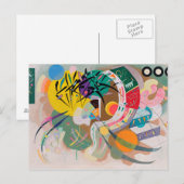 WASSIEEL KANDINSKY - Dominante curve Briefkaart (Voorkant / Achterkant)