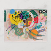WASSIEEL KANDINSKY - Dominante curve Briefkaart (Voorkant)
