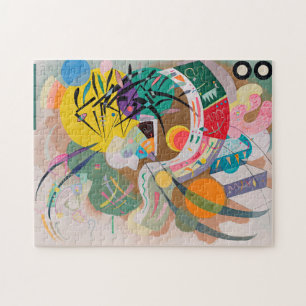 WASSIEEL KANDINSKY - Dominante curve Legpuzzel