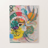 WASSIEEL KANDINSKY - Dominante curve Legpuzzel (Verticaal)