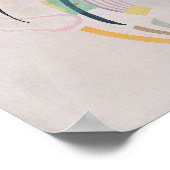 WASSIEEL KANDINSKY - Dominante curve Poster (Hoek)