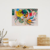 WASSIEEL KANDINSKY - Dominante curve Poster (Keuken)