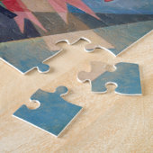 WASSIEEL KANDINSKY - in blauw Legpuzzel (Zijkant)