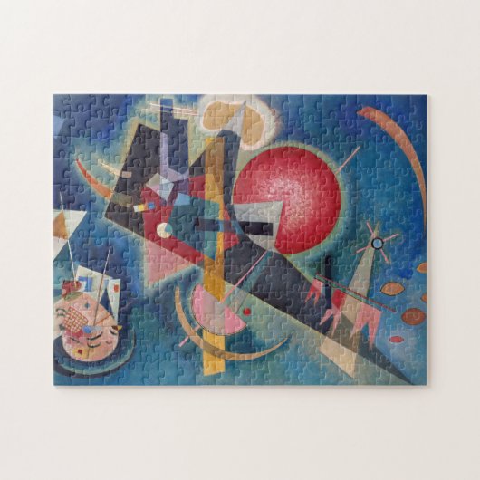 WASSIEEL KANDINSKY - in blauw Legpuzzel (Horizontaal)
