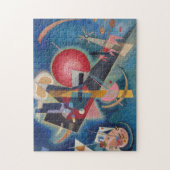WASSIEEL KANDINSKY - in blauw Legpuzzel (Verticaal)