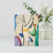 Wassily Kandinsky Abstract Artwork Briefkaart (Staand voorkant)