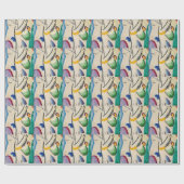 Wassily Kandinsky Abstract Artwork Cadeaupapier (Vlak)