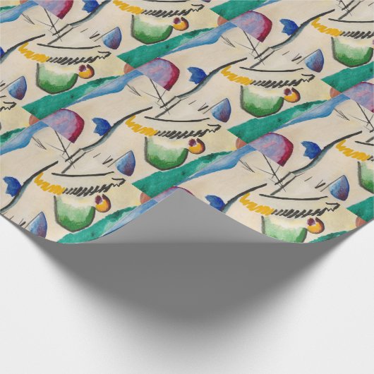 Wassily Kandinsky Abstract Artwork Cadeaupapier (Hoek)