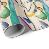 Wassily Kandinsky Abstract Artwork Cadeaupapier (Rol Hoek)