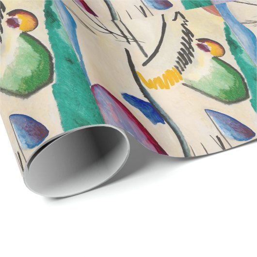 Wassily Kandinsky Abstract Artwork Cadeaupapier (Rol Hoek)