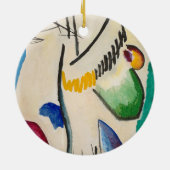 Wassily Kandinsky Abstract Artwork Keramisch Ornament (Achterkant)