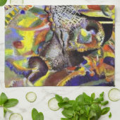 Wassily Kandinsky Abstract Artwork Theedoek (Gevouwen)