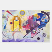 Wassily Kandinsky, Abstract Inpakpapier Vel (Voorkant 3)