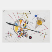 Wassily Kandinsky, Abstract Inpakpapier Vel (Voorkant)