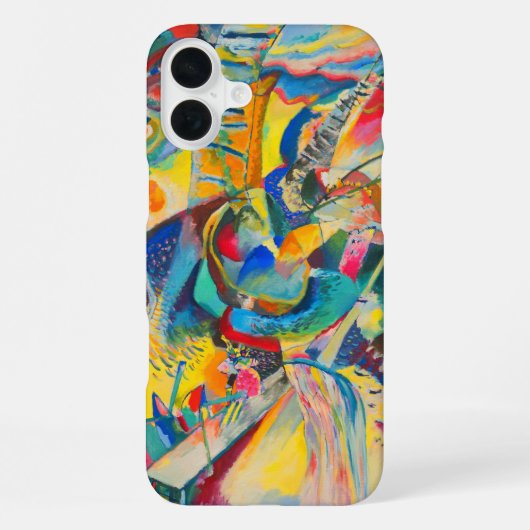Wassily Kandinsky Abstract iPhone Hoesje (Achterkant)