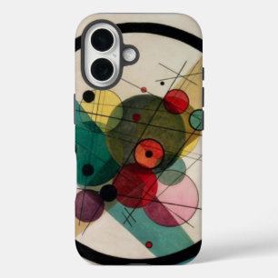 Wassily Kandinsky Abstracte Cirkels iPhone 16 Hoesje