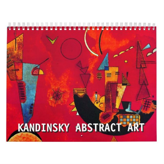 Wassily Kandinsky Abstracte kunst Kalender (Hoes)
