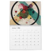 Wassily Kandinsky Abstracte kunst Kalender (Jan 2026)