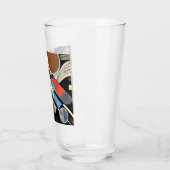 Wassily Kandinsky Accompagnement en noir Glas (Links)