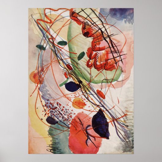 Wassily Kandinsky | Afdruk Aquarell (1866-1944) Poster (Voorkant)