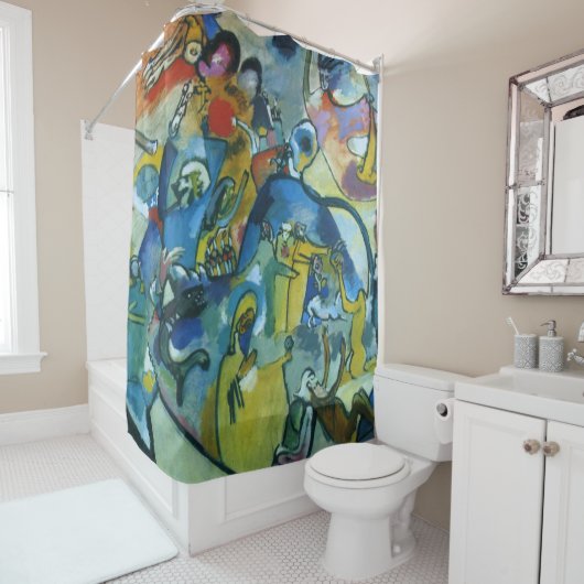 Wassily Kandinsky - All Saints Day II Douchegordijn (In situ)