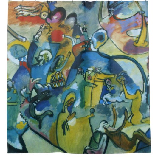 Wassily Kandinsky - All Saints Day II Douchegordijn (Voorkant)