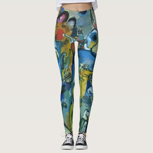 Wassily Kandinsky - All Saints Day II Leggings (Voorkant)