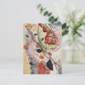 Wassily Kandinsky Aquarelle Print Abstract Schilde Briefkaart (Staand voorkant)
