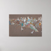 Wassily Kandinsky - Arab cavalry  Canvas Afdruk (Voorkant)