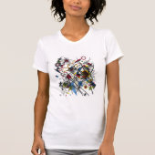 Wassily Kandinsky BellaCanvas Dames T-shirt (Voorkant)