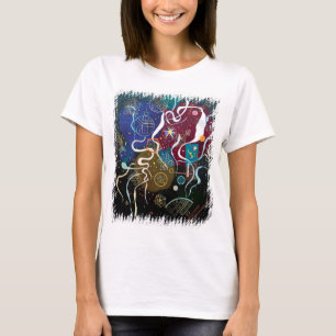 Wassily Kandinsky - Beweging één Abstracte Kunst T-shirt