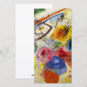 Wassily Kandinsky - Black Lines Feestdagenkaart (Voorkant / Achterkant)