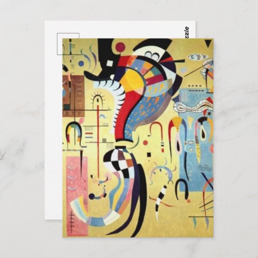 Wassily Kandinsky Briefkaart (Voorkant / Achterkant)