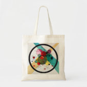 Wassily Kandinsky Circles in een Cirkel Tote Bag (Voorkant)