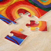 Wassily Kandinsky cirkels Legpuzzel (Zijkant)