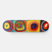 Wassily Kandinsky cirkels Persoonlijk Skateboard (Horizontaal)