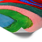 Wassily Kandinsky cirkels Poster (Hoek)