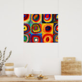 Wassily Kandinsky cirkels Poster (Keuken)