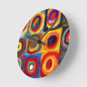 Wassily Kandinsky cirkels Ronde Klok (Hoek)