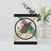 Wassily Kandinsky cirkelt in een cirkel Briefkaart (Staand voorkant)