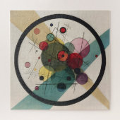 Wassily Kandinsky cirkelt in een cirkel Legpuzzel (Horizontaal)