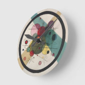 Wassily Kandinsky cirkelt in een cirkel Ronde Klok (Hoek)