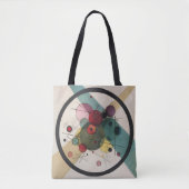 Wassily Kandinsky cirkelt in een cirkel Tote Bag (Voorkant)