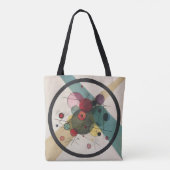 Wassily Kandinsky cirkelt in een cirkel Tote Bag (Achterkant)