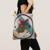 Wassily Kandinsky cirkelt in een cirkel Tote Bag (Dichtbij)