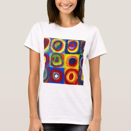 Wassily Kandinsky Color Study T-shirt (Voorkant)